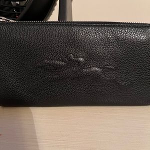 Longcgamp Le Foulanne Zip Around Wallet.